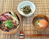鰹のダブルたたき丼作り方5写真
