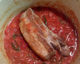 豚バラのトマト煮込みバスク風作り方11写真