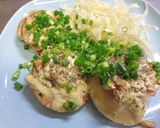 ホタテのマヨ炒めバジル風味作り方4写真