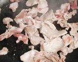 豚キムチ　夜ご飯(^^)作り方2写真
