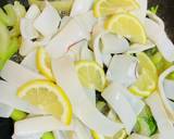 釣ってきたヤリイカとセロリとレモンの炒め作り方8写真
