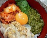 釣ってきたヤリイカ丼作り方5写真
