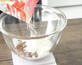 材料2つチョコレートクッキー作り方3写真