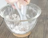 材料2つチョコレートクッキー作り方4写真