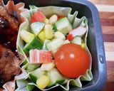 中学生男子お弁当24年4月8日作り方3写真
