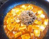 謎肉放題で謎肉だらけの3分調理麻婆豆腐作り方8写真