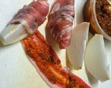 新玉ねぎの豚肉巻きフライ作り方2写真