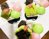桜と抹茶とあんこで　春のお花見和パフェ作り方9写真