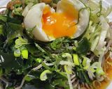 半熟卵とねばねばぶっかけそば作り方6写真