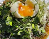 【簡単冷そば】半熟卵とねばねばそば作り方6写真