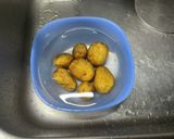 簡単ポテトの皮チップス作り方1写真