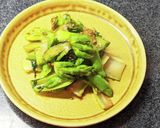 子持ち高菜のいしるバター炒め作り方8写真