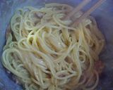 とろ～り　カルボナーラ♪作り方6写真