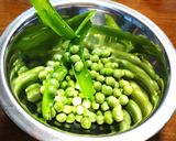 きれいなグリンピースの茹で方 裏技作り方1写真