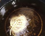 パスタ揚げ　おつまみおやつ　簡単作り方1写真