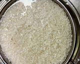グリーンピースと新玉ねぎごはん作り方1写真