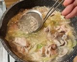 煮るだけ！豚肉と野菜の温しゃぶサラダ作り方6写真