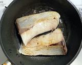 ブリのソテーをヨーグルトとカレー風味で作り方2写真