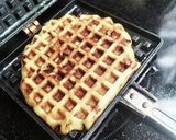糖質制限　簡単ハニーチーズワッフル　作り方6写真