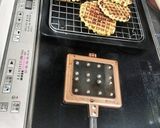 糖質制限　簡単ハニーチーズワッフル　作り方7写真