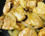 鶏肉のカレー粉あまから炒め作り方2写真
