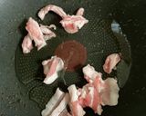 ばぁちゃんの作り方で肉ニラ玉2人分♪作り方1写真