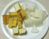 里芋と大根のごま味噌煮作り方3写真