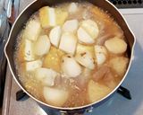 里芋と大根のごま味噌煮作り方5写真