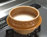峠の釜めしの釜で炊飯作り方1写真