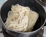 明太青じそマヨうどん作り方1写真