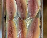 簡単に真あじのごま焼き　お弁当にも作り方1写真