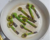 ネギ坊主ショウガ醬油焼き作り方3写真