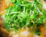 鶏肉と豆苗のあまから玉子とじ作り方3写真