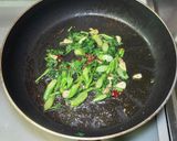 イタリアンパセリのとうのパスタ作り方5写真