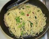 イタリアンパセリのとうのパスタ作り方8写真