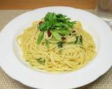 イタリアンパセリのとうのパスタ作り方9写真