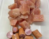 鶏胸肉と根菜の和風カポナータ作り方2写真
