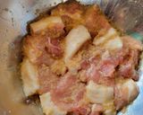 揚げない豚ロース肉の唐揚げ作り方2写真