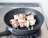 ジュワっと美味しい【トマトの豚巻き串】作り方4写真