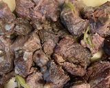 赤ワインで煮込んだ牛肉でガーリックご飯作り方10写真