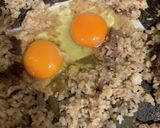 赤ワインで煮込んだ牛肉でガーリックご飯作り方14写真