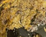 赤ワインで煮込んだ牛肉でガーリックご飯作り方15写真