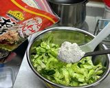 姉の家メシ・食べやすいお好み焼き作り方13写真