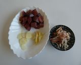漬けかつおの炊き込みご飯作り方2写真