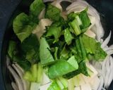 新玉葱の味噌汁♡作り方3写真