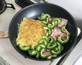 レモンをぎゅっ！ゴーヤと豚肉の塩やきそば作り方11写真