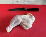 鶏もも肉を平らに捌く方法作り方5写真
