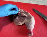 鶏もも肉を平らに捌く方法作り方7写真