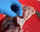 鶏もも肉を平らに捌く方法作り方39写真