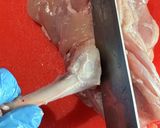 鶏もも肉を平らに捌く方法作り方21写真
